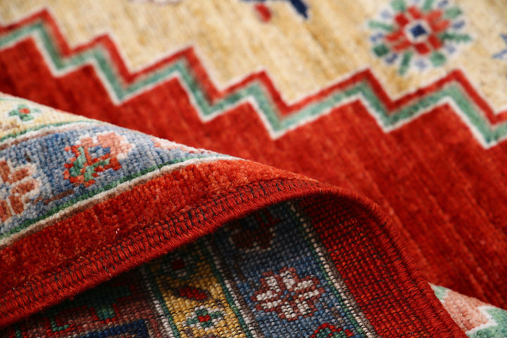 Hand Knotted Nomadic Caucasian Humna Wool Rug 9' 0" x 11' 8" - No. AT80845