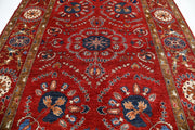 Hand Knotted Nomadic Caucasian Humna Wool Rug 8' 0" x 10' 0" - No. AT24268