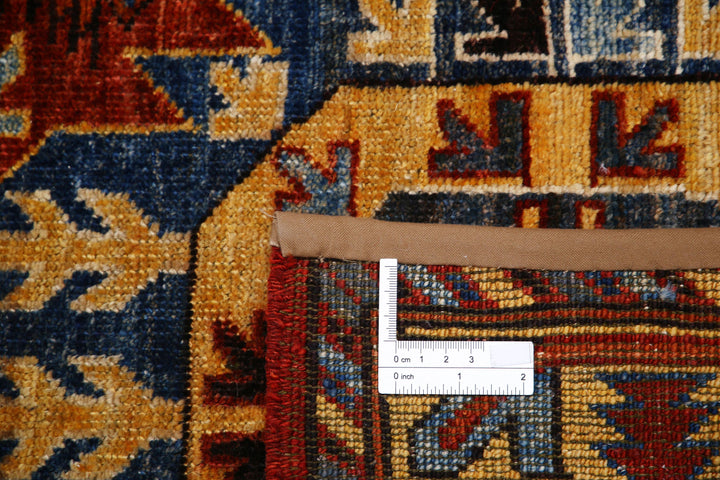 Hand Knotted Nomadic Caucasian Humna Wool Rug 2' 11" x 9' 10" - No. AT84991