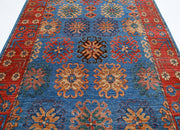 Hand Knotted Nomadic Caucasian Humna Wool Rug 6' 9" x 10' 1" - No. AT55412