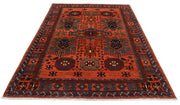 Hand Knotted Nomadic Caucasian Humna Wool Rug 6' 0" x 8' 9" - No. AT17008