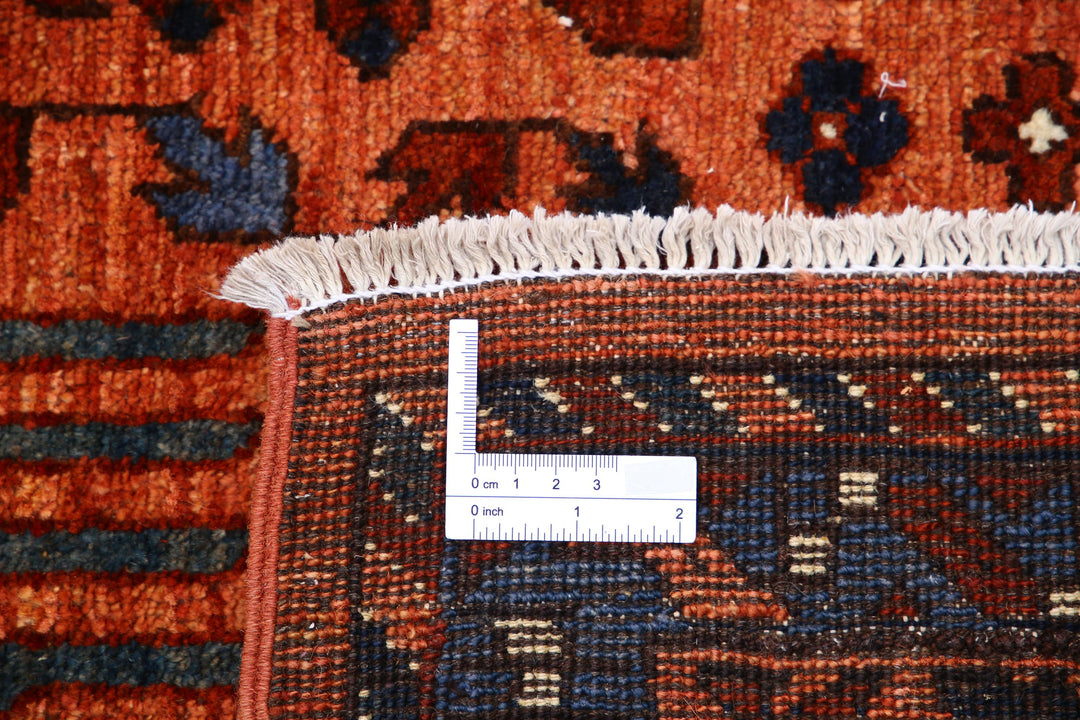 Hand Knotted Nomadic Caucasian Humna Wool Rug 6' 0" x 8' 9" - No. AT17008
