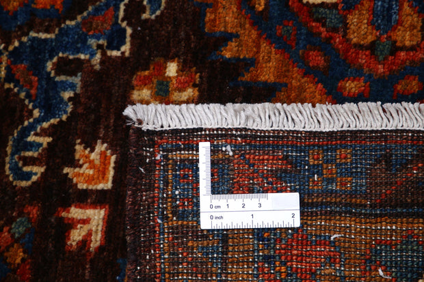 Hand Knotted Nomadic Caucasian Humna Wool Rug 3' 11" x 5' 11" - No. AT21850