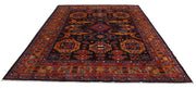 Hand Knotted Nomadic Caucasian Humna Wool Rug 8' 4" x 10' 2" - No. AT81042