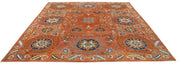 Hand Knotted Nomadic Caucasian Humna Wool Rug 9' 8" x 10' 4" - No. AT20713