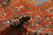Hand Knotted Nomadic Caucasian Humna Wool Rug 9' 8" x 10' 4" - No. AT20713