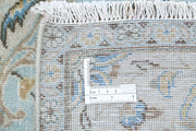 Hand Knotted Vintage Persian Kashan Wool Rug 8' 7" x 12' 7" - No. AT37387