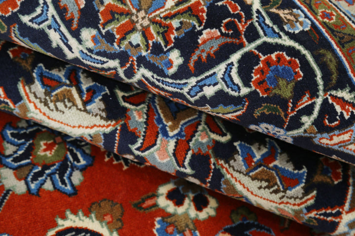 Hand Knotted Persian Tabriz Wool Rug 9' 8" x 12' 10" - No. AT19973