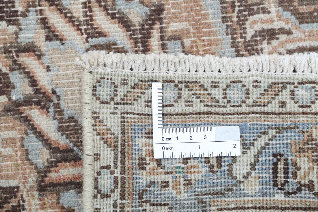 Hand Knotted Vintage Persian Kashmar Wool Rug 9' 6" x 12' 7" - No. AT73985