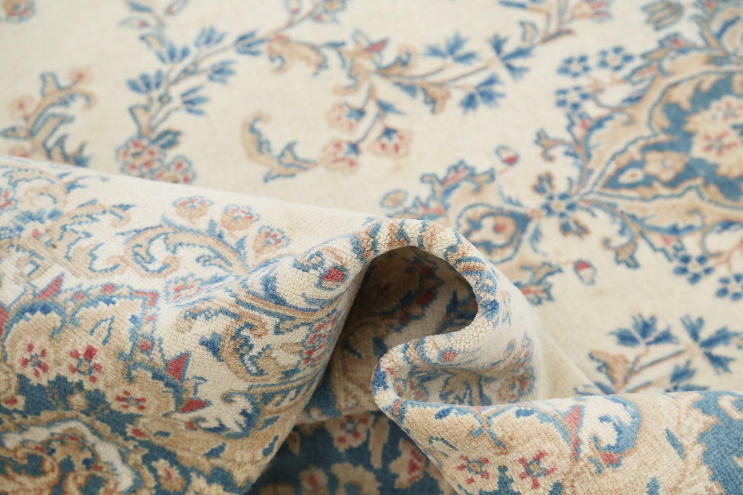 Hand Knotted Vintage Persian Kerman Wool Rug 5' 10" x 8' 6" - No. AT35782