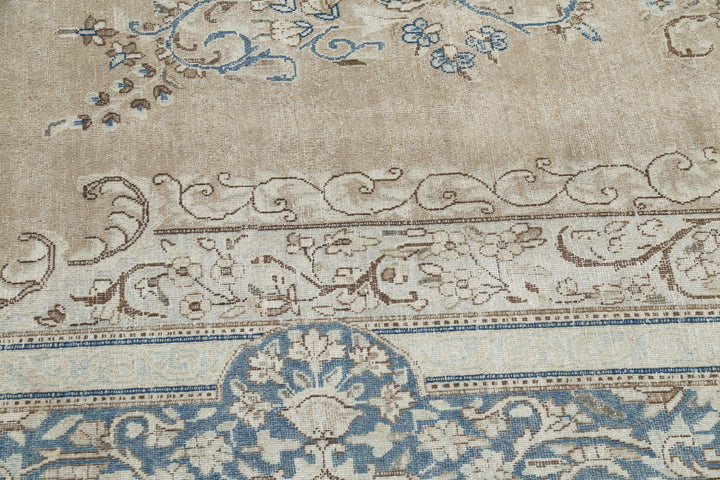 Hand Knotted Vintage Persian Kerman Wool Rug 9' 10" x 16' 2" - No. AT58657