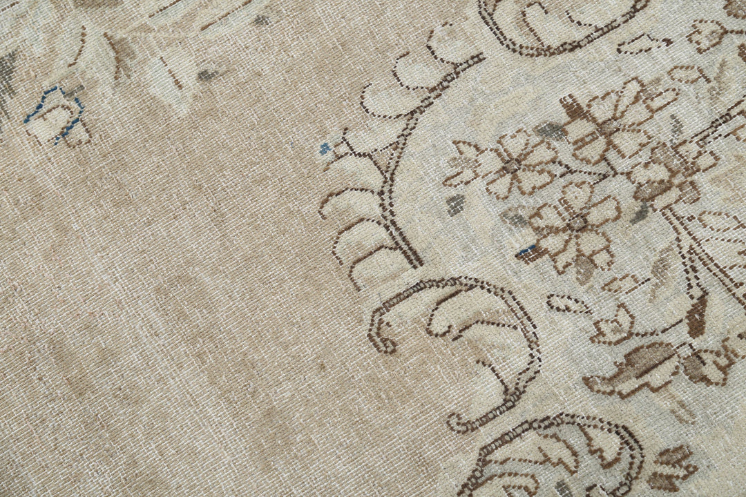 Hand Knotted Vintage Persian Kerman Wool Rug 9' 10" x 16' 2" - No. AT58657