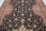 Hand Knotted Vintage Persian Kerman Wool Rug 8' 10" x 12' 0" - No. AT66471