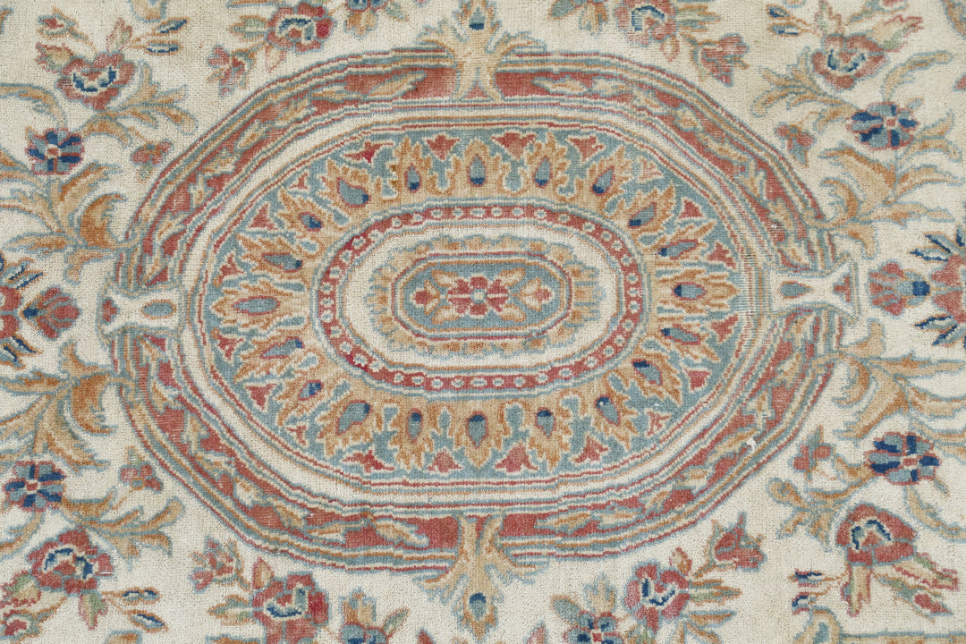 Hand Knotted Vintage Persian Kerman Wool Rug 11' 8" x 19' 3" - No. AT77290