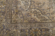 Hand Knotted Vintage Persian Kerman Wool Rug 9' 7" x 12' 6" - No. AT99165