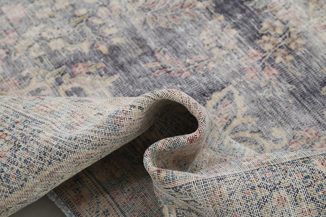 Hand Knotted Vintage Persian Kerman Wool Rug 9' 9" x 12' 8" - No. AT75910