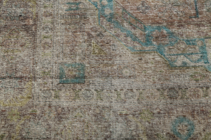 Hand Knotted Vintage Persian Kerman Wool Rug 9' 7" x 12' 5" - No. AT26164