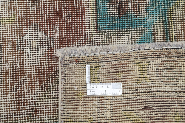 Hand Knotted Vintage Persian Kerman Wool Rug 9' 7" x 12' 5" - No. AT26164