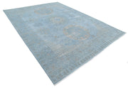 Hand Knotted Onyx Wool Rug 8' 9" x 11' 9" - No. AT61435