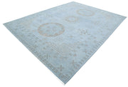 Hand Knotted Onyx Wool Rug 8' 9" x 11' 9" - No. AT61435