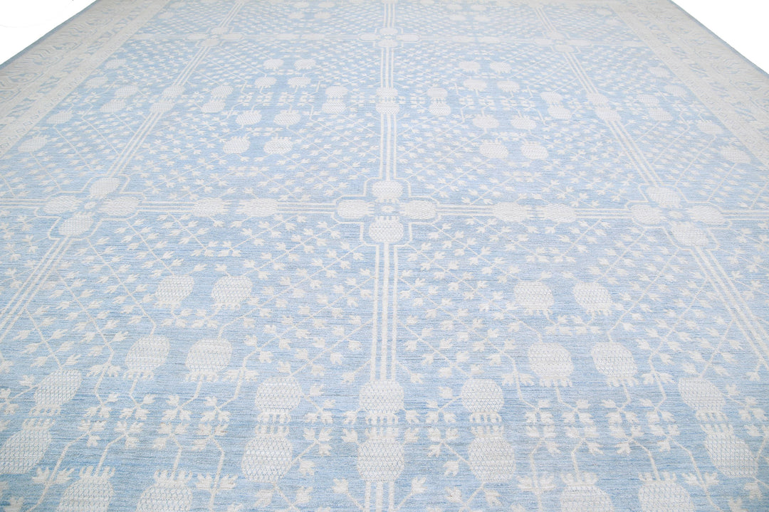Hand Knotted Khotan Wool Rug 17' 5" x 25' 3" - No. AT42696