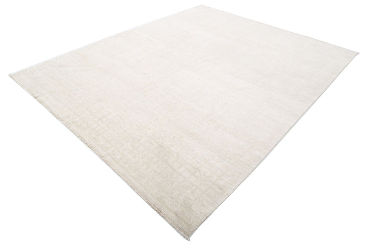 Hand Knotted Khotan Wool Rug 8' 0" x 9' 9" - No. AT89256