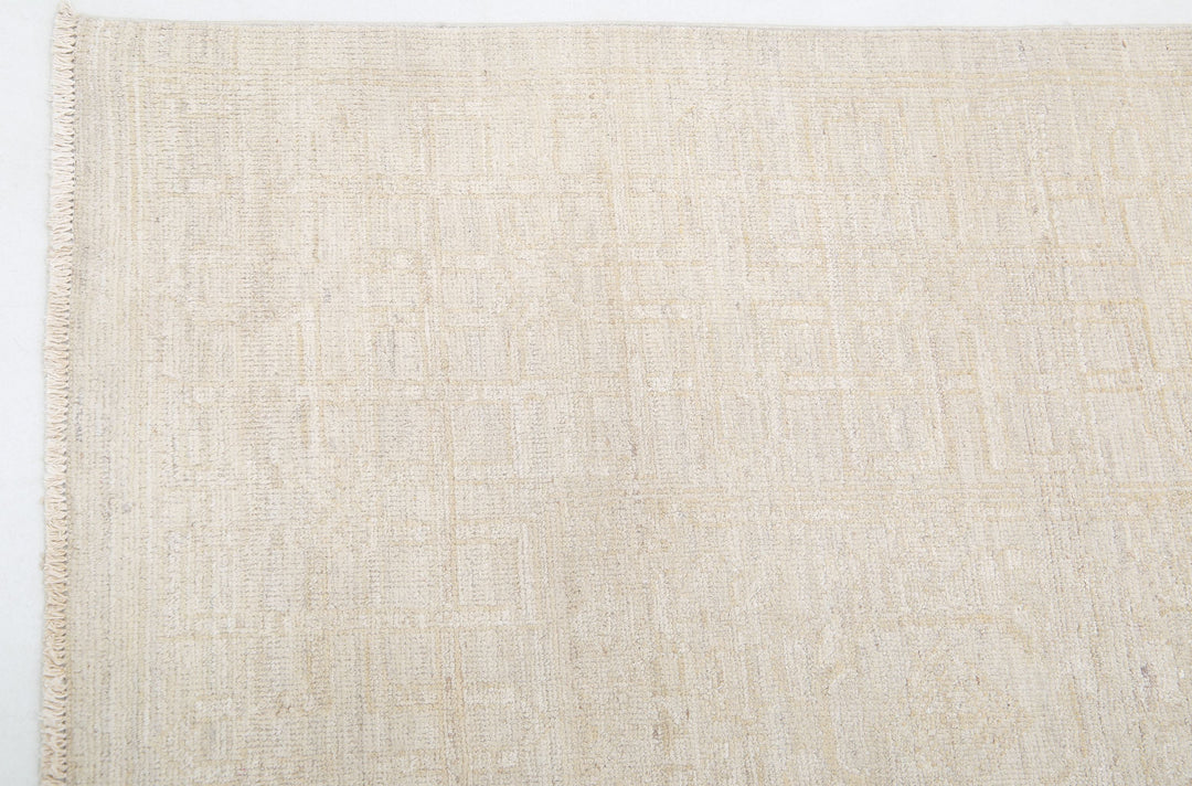 Hand Knotted Khotan Wool Rug 8' 0" x 9' 9" - No. AT89256