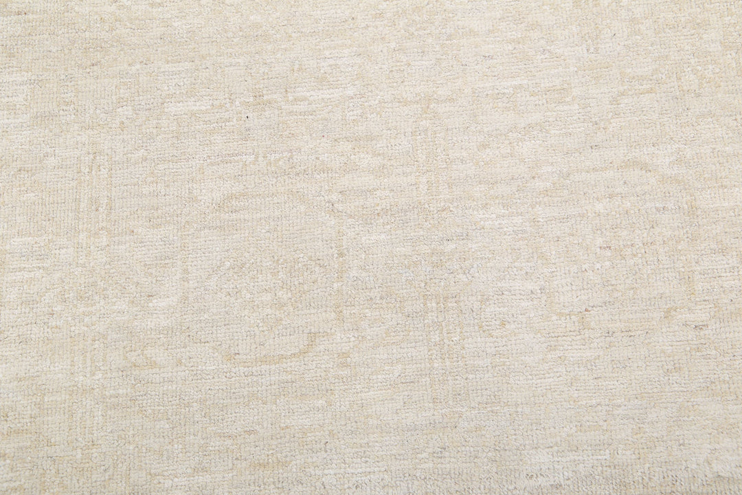 Hand Knotted Khotan Wool Rug 8' 0" x 9' 9" - No. AT89256