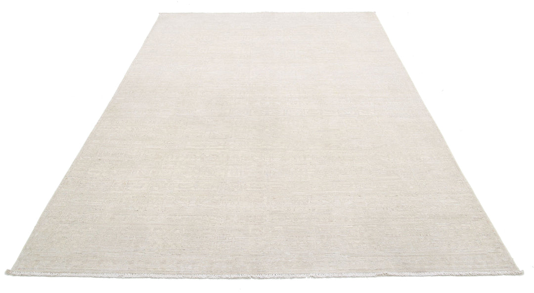 Hand Knotted Khotan Wool Rug 5' 11" x 8' 8" - No. AT80873