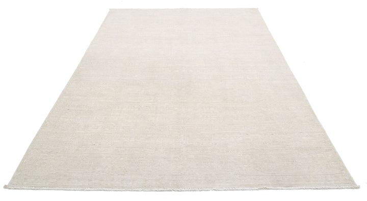 Hand Knotted Khotan Wool Rug 5' 11" x 8' 8" - No. AT80873