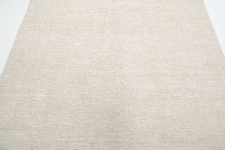 Hand Knotted Khotan Wool Rug 5' 11" x 8' 8" - No. AT80873