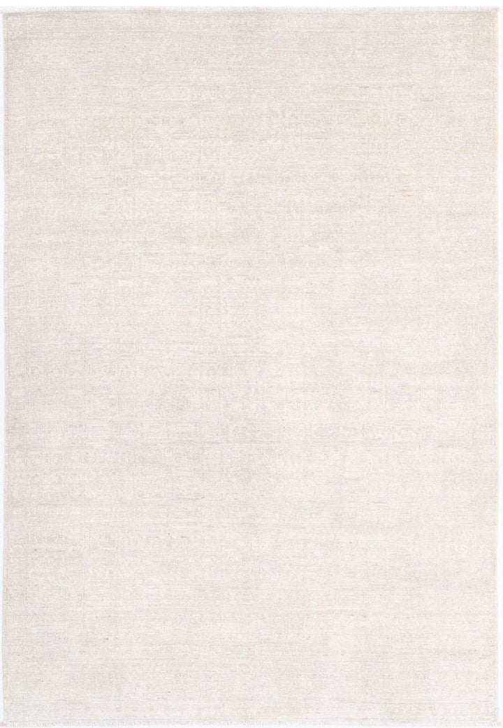 Hand Knotted Khotan Wool Rug 5' 11" x 8' 8" - No. AT80873