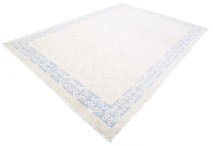 Hand Knotted Khotan Wool Rug 8' 5" x 11' 5" - No. AT81142