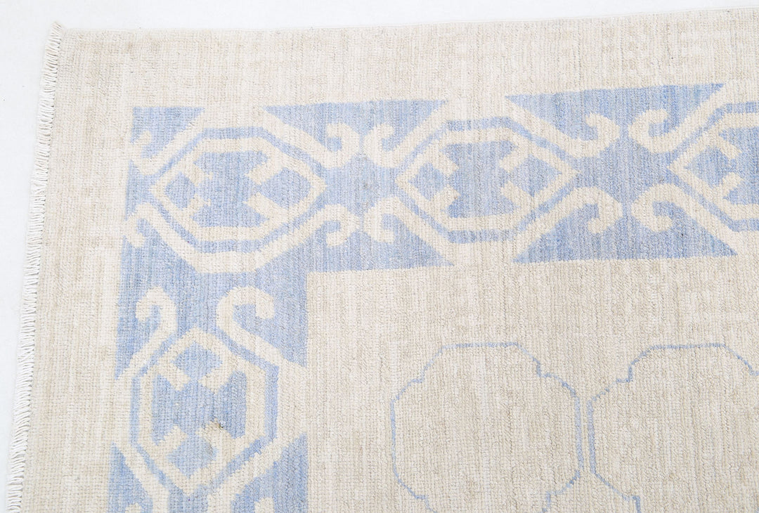 Hand Knotted Khotan Wool Rug 8' 5" x 11' 5" - No. AT81142