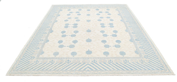 Hand Knotted Khotan Wool Rug 8' 2" x 9' 6" - No. AT44641