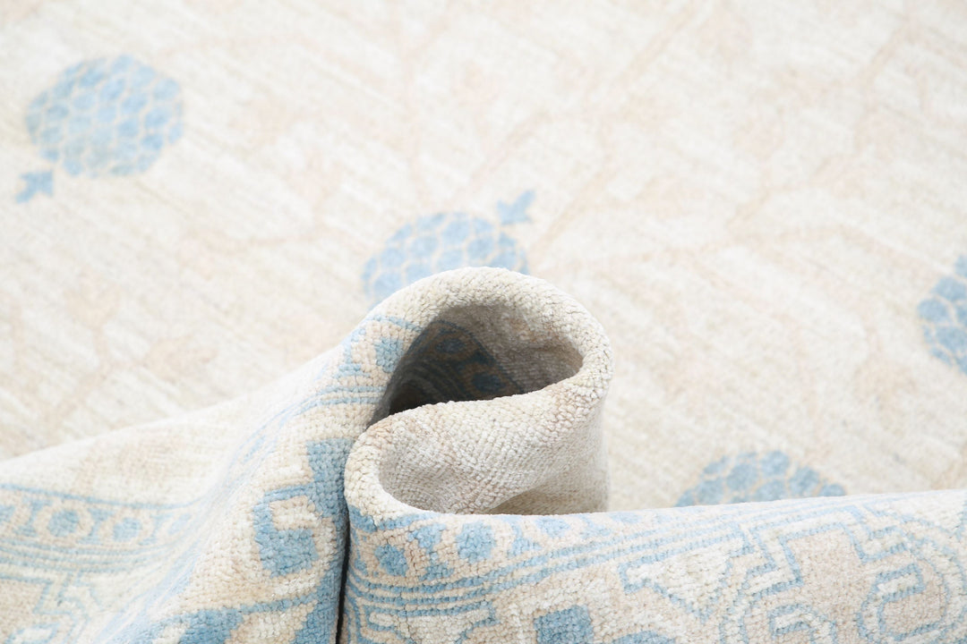 Hand Knotted Khotan Wool Rug 8' 2" x 9' 6" - No. AT44641