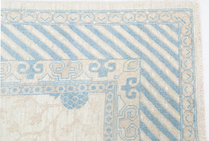 Hand Knotted Khotan Wool Rug 8' 2" x 9' 6" - No. AT44641