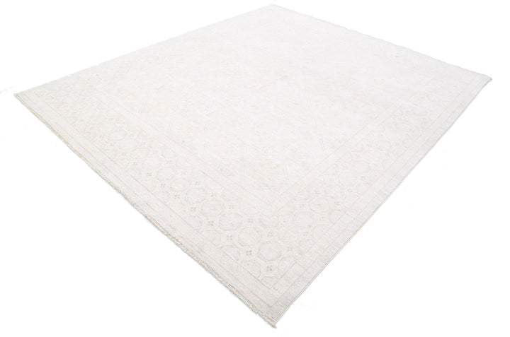 Hand Knotted Khotan Wool Rug 8' 1" x 9' 4" - No. AT31247