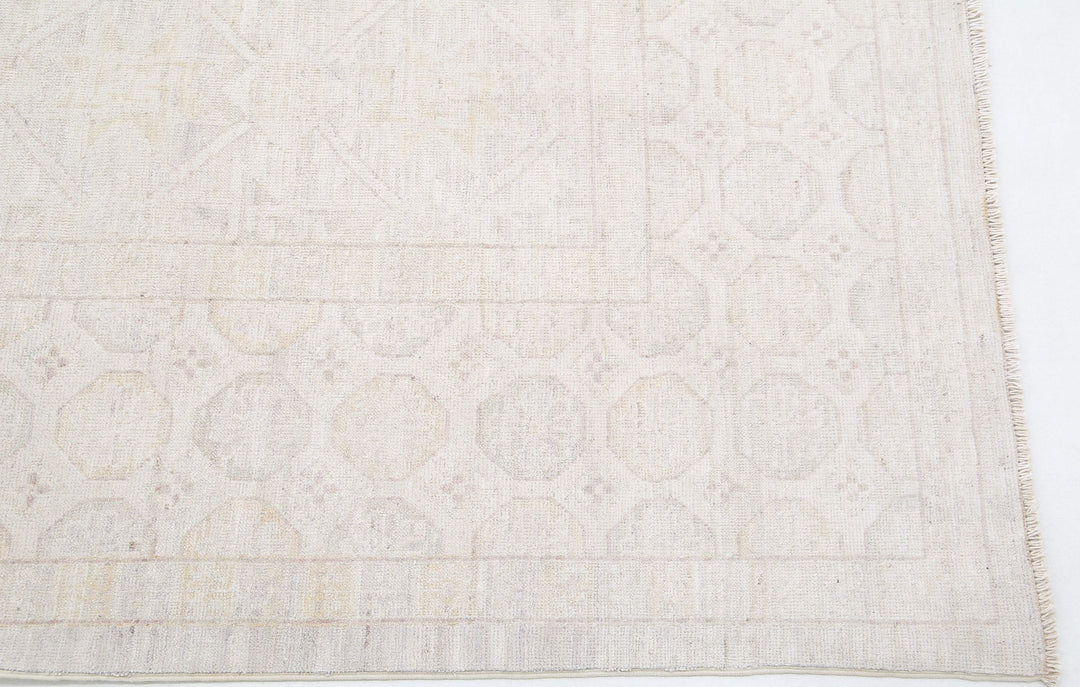 Hand Knotted Khotan Wool Rug 8' 1" x 9' 4" - No. AT31247