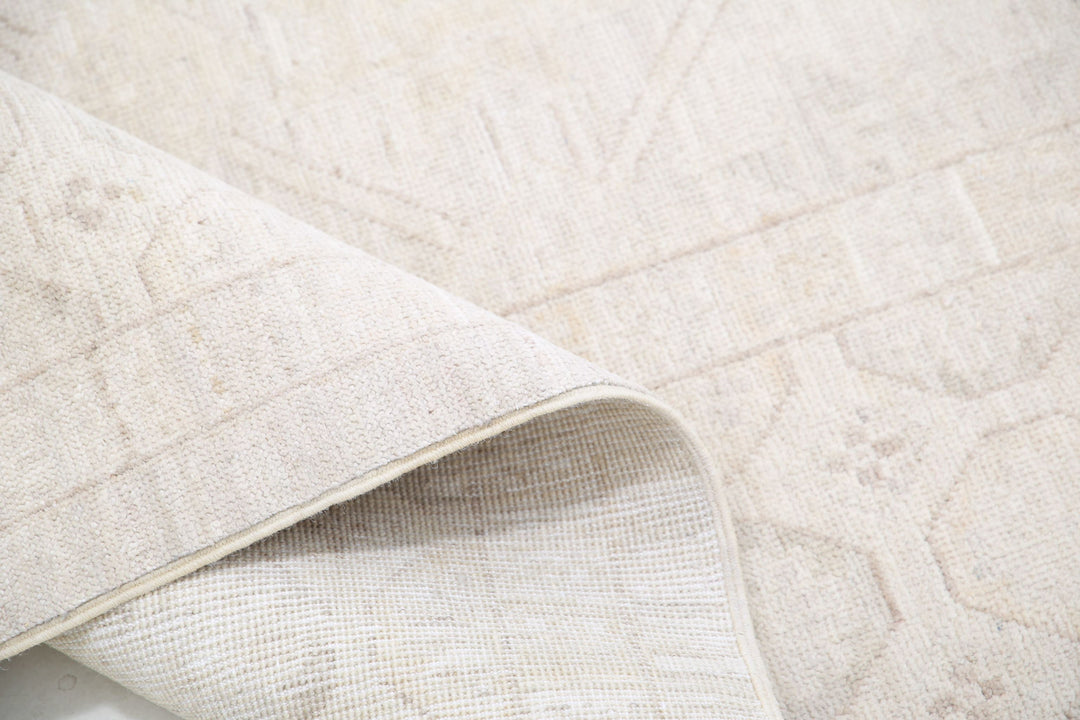 Hand Knotted Khotan Wool Rug 8' 1" x 9' 4" - No. AT31247