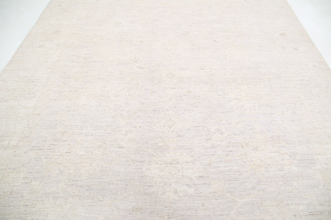 Hand Knotted Khotan Wool Rug 9' 0" x 11' 3" - No. AT24772