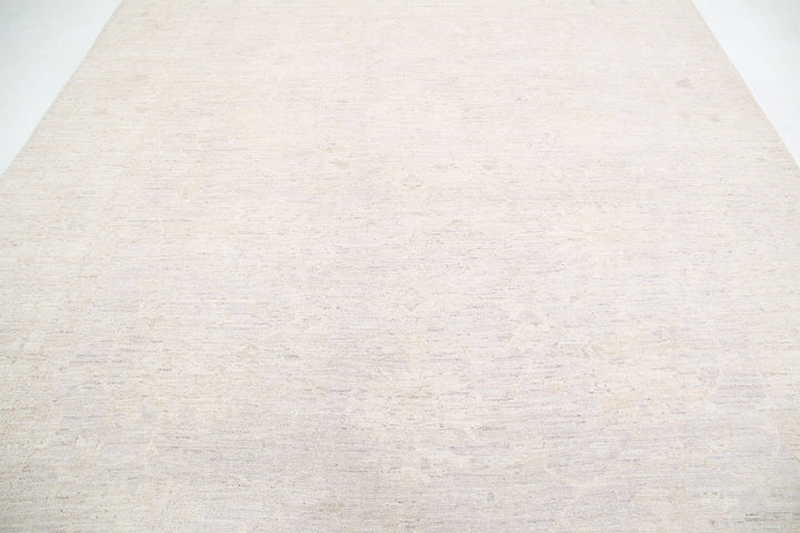 Hand Knotted Khotan Wool Rug 9' 0" x 11' 3" - No. AT24772