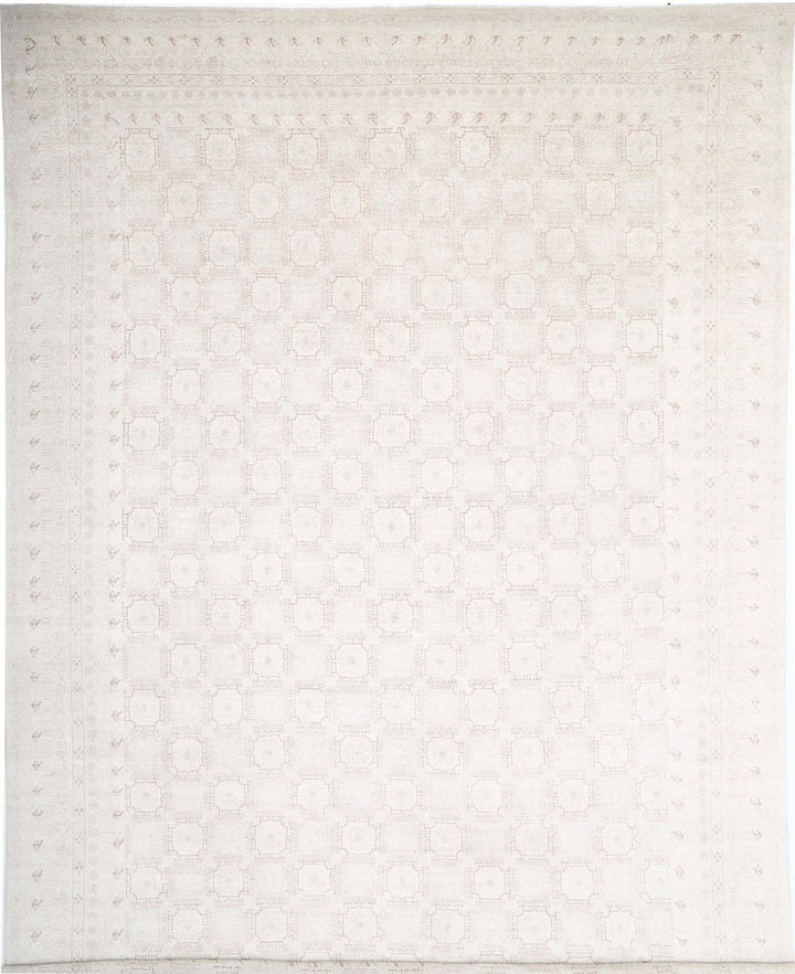 Hand Knotted Khotan Wool Rug 17' 0" x 23' 11" - No. AT14667