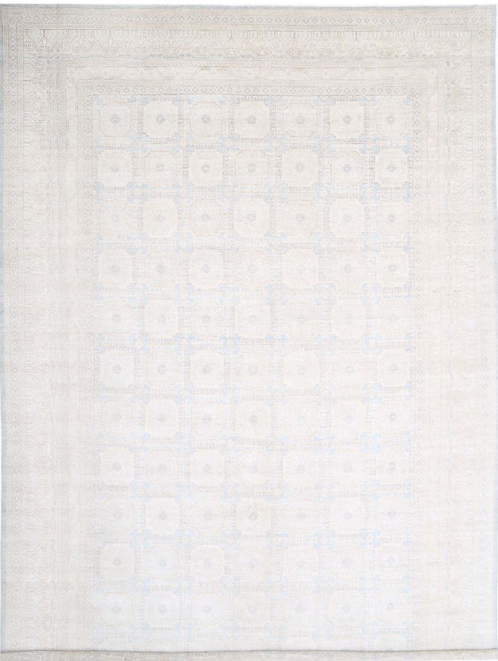 Hand Knotted Khotan Wool Rug 16' 1" x 24' 1" - No. AT26307