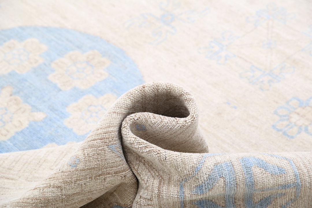 Hand Knotted Khotan Wool Rug 9' 10" x 14' 11" - No. AT31208