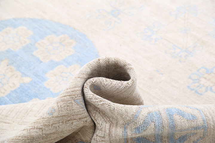 Hand Knotted Khotan Wool Rug 9' 10" x 14' 11" - No. AT31208