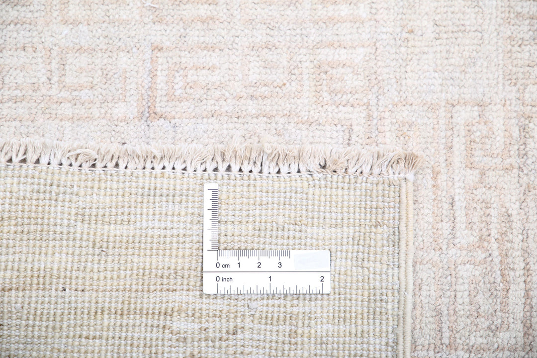 Hand Knotted Khotan Wool Rug 3' 10" x 11' 10" - No. AT63608