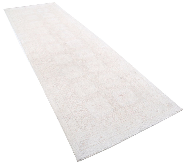 Hand Knotted Khotan Wool Rug 3' 10" x 11' 10" - No. AT63608