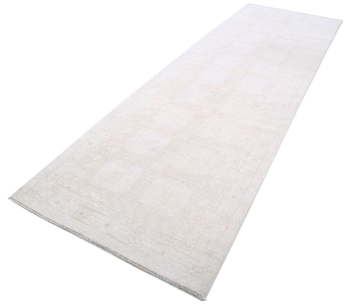 Hand Knotted Khotan Wool Rug 3' 10" x 11' 10" - No. AT63608