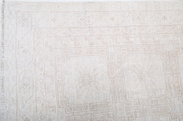 Hand Knotted Khotan Wool Rug 3' 10" x 11' 10" - No. AT63608